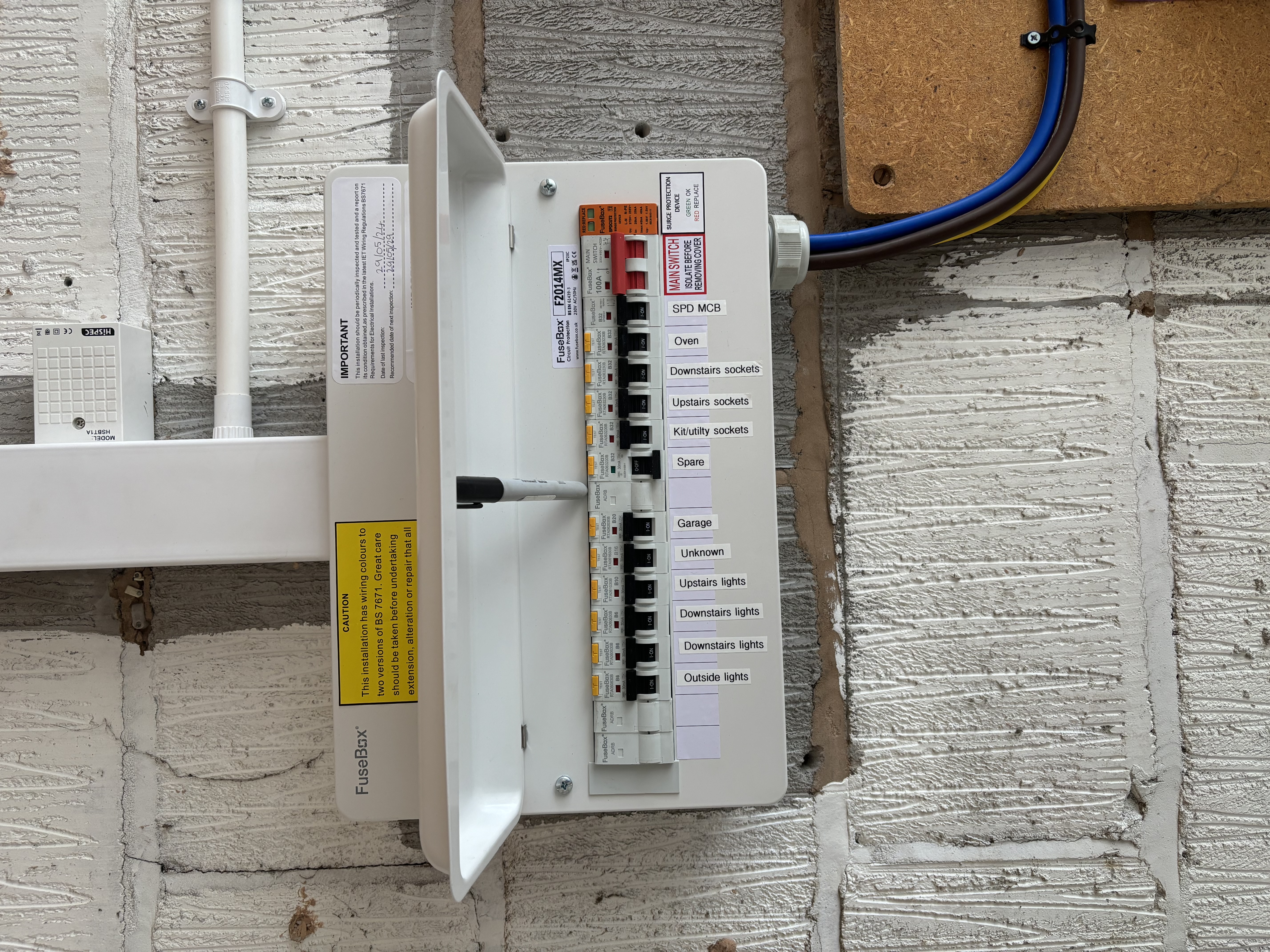 Consumer Unit Upgrade 1 in Lytham