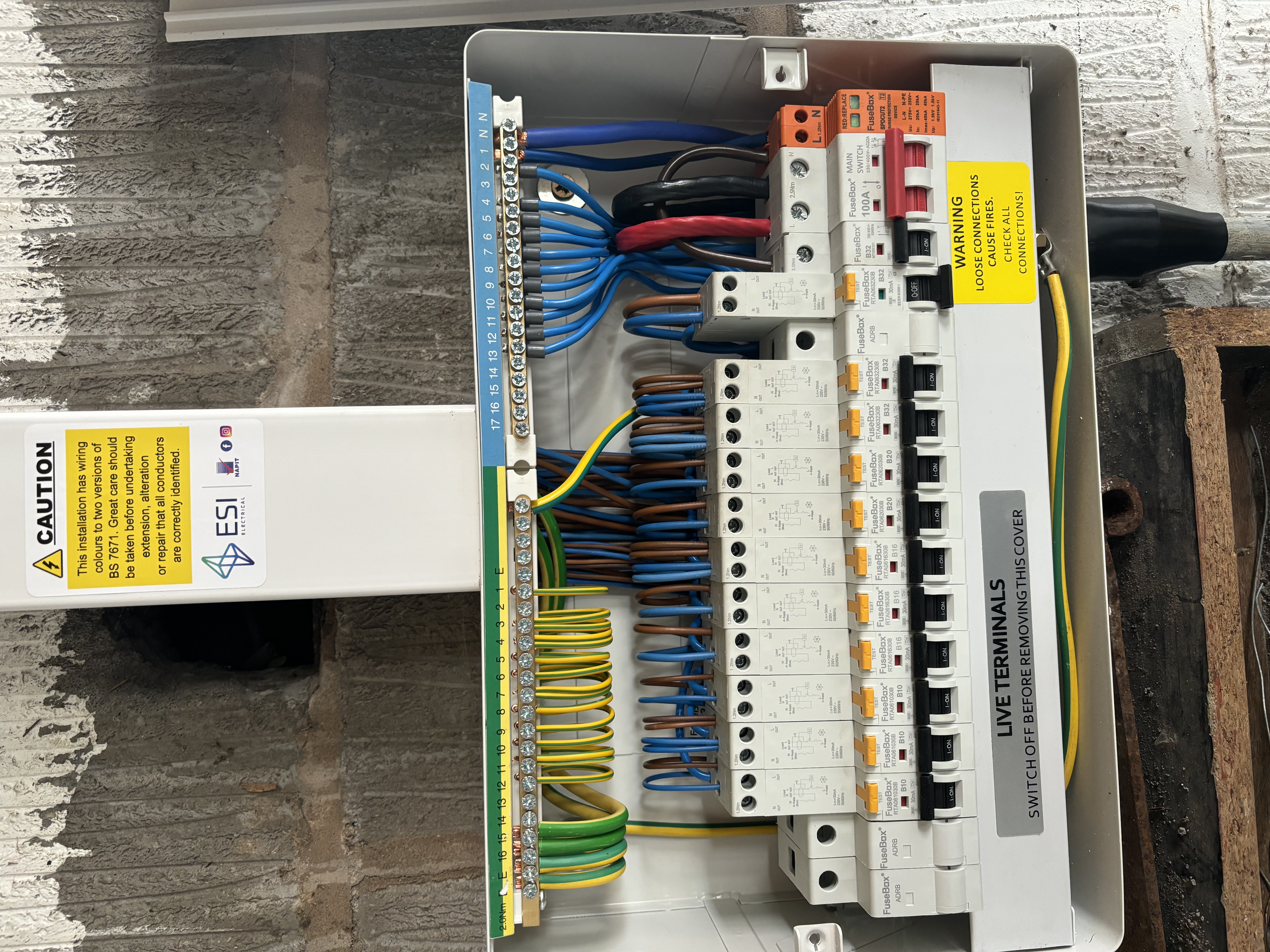 Consumer Unit 2 in Singleton 